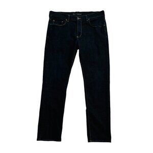 Mott & Bow Men's Size 33W 30L Crosby Straight Slim Leg Blue Jeans